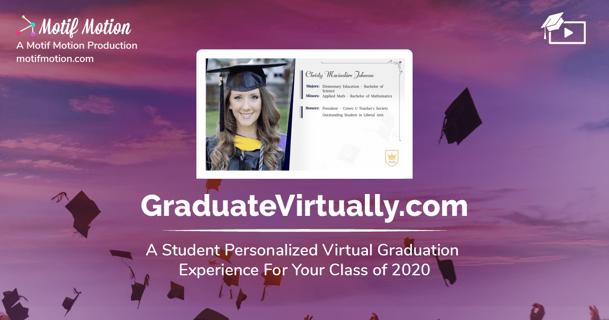 virtual graduation google ad