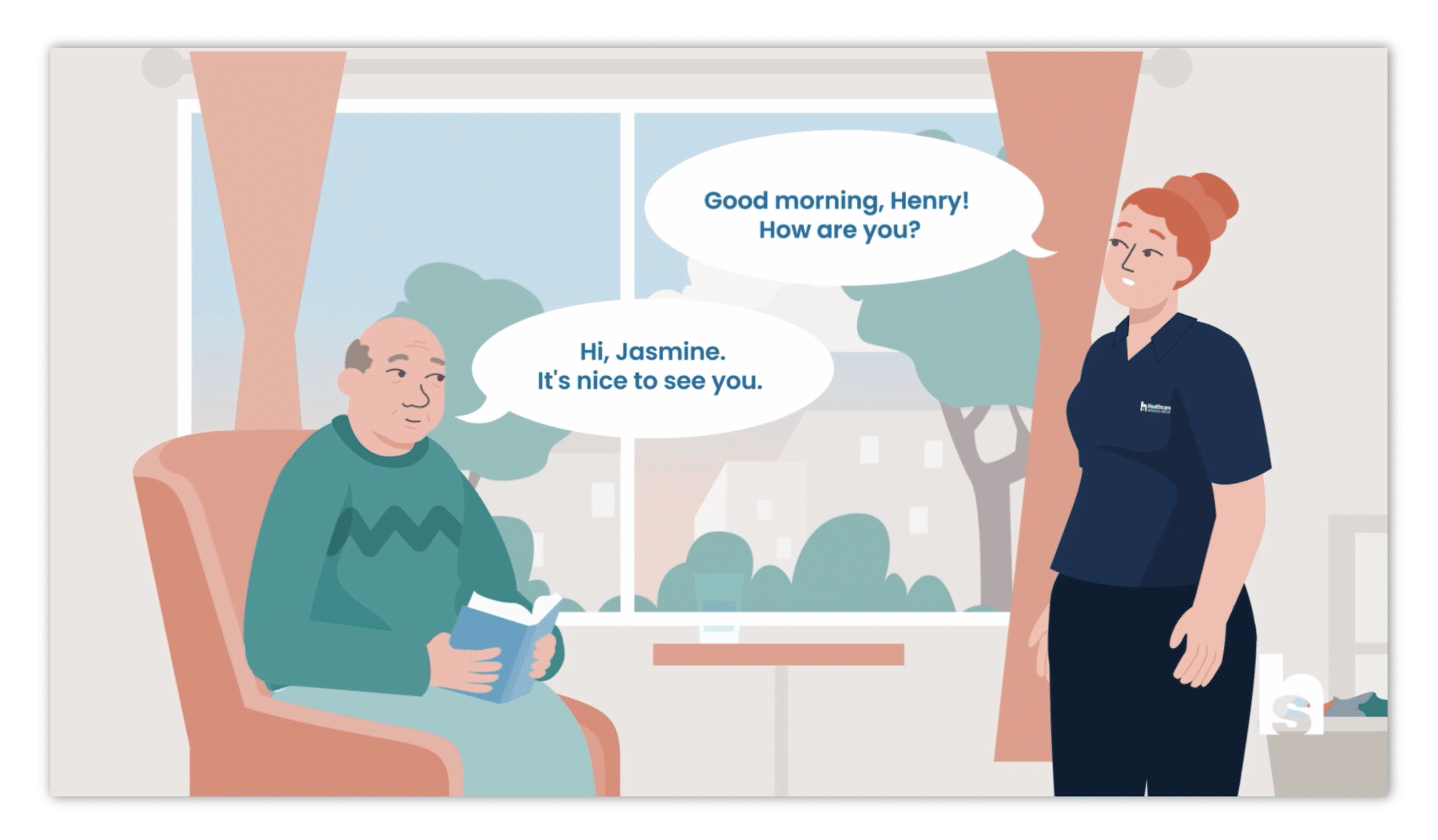 Flat Illustration Example