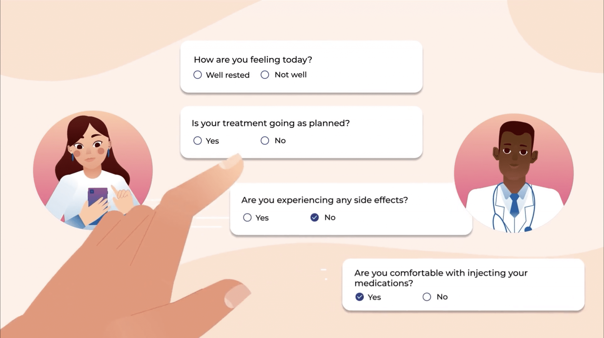 SaaS Interface - Medical SaaS app